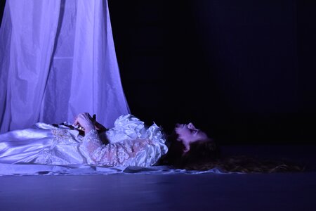 Shooting snow white